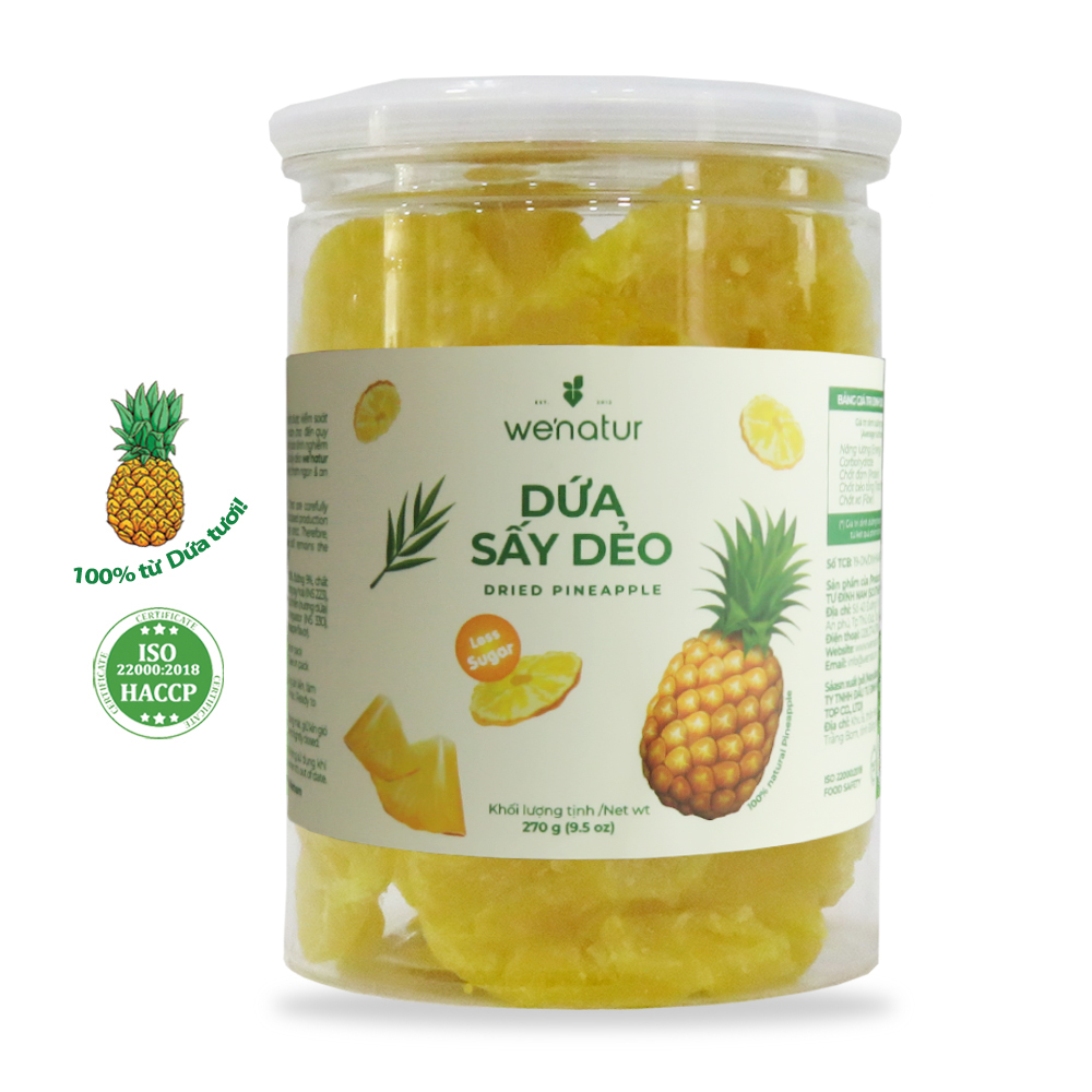 Dứa sấy dẻo 270g